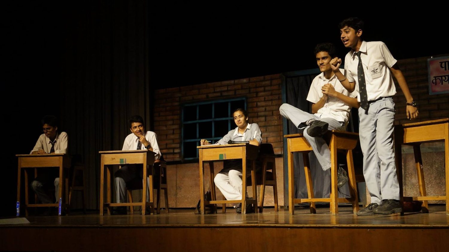 A moment from a KalaManch production