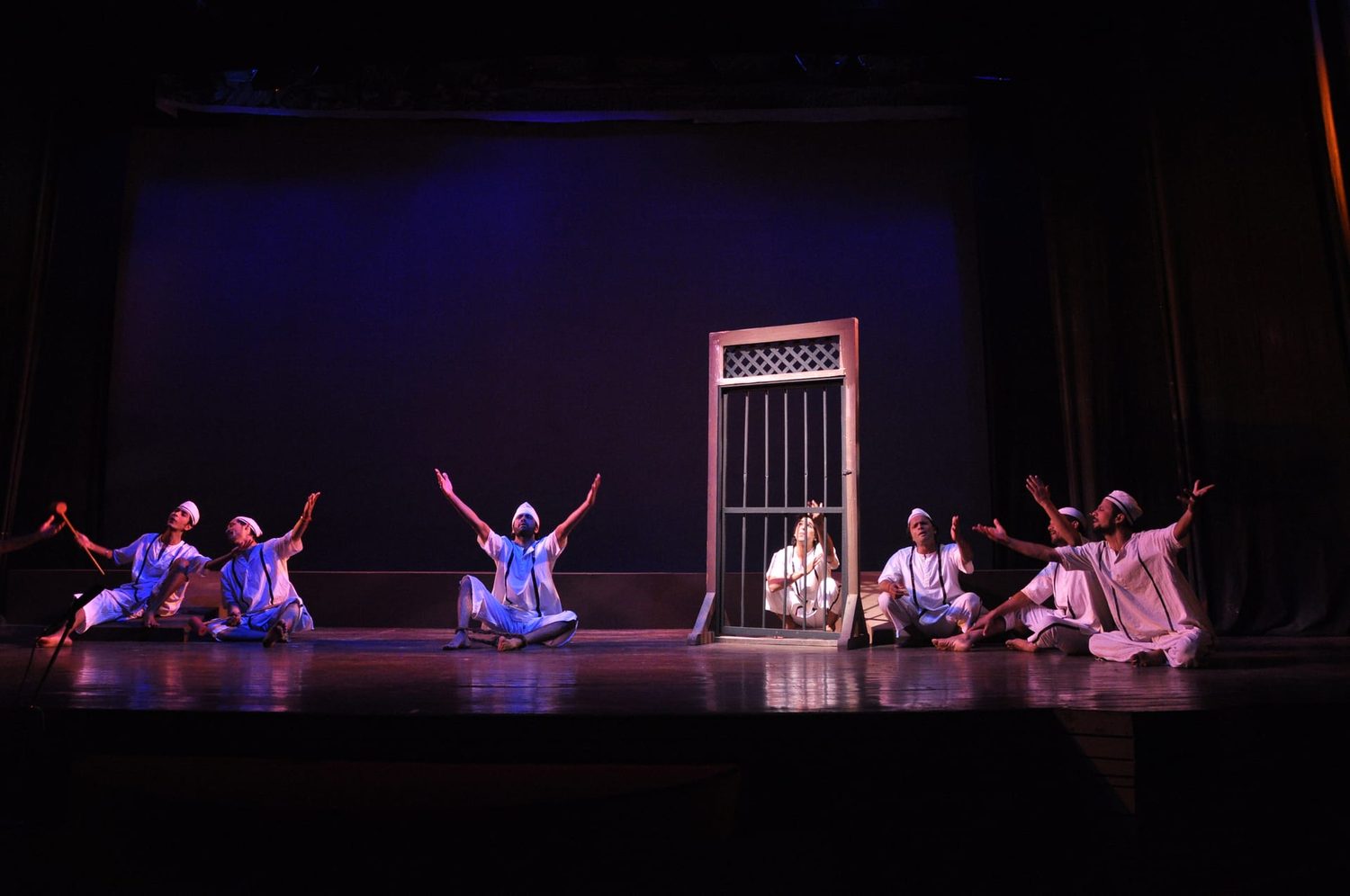 A moment from a KalaManch production